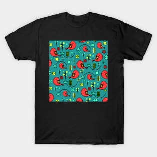 Happy flying birds T-Shirt